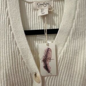 Jessica Simpson Women's Ivory Cardigan